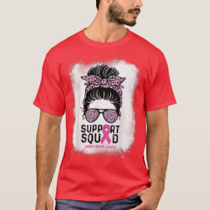 Camiseta Esquadrão de Suporte do Cabelo de Ondas Sensível a