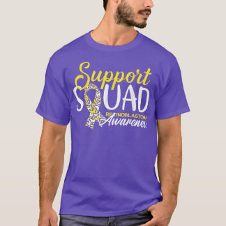 Camiseta Esquadrão de Suporte I Cancer Retinobl de Infância