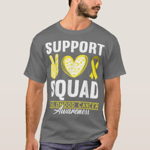 Camiseta Esquadrão de Suporte I Fita de Consciência Dourada