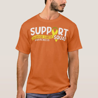 Camiseta Esquadrão de Suporte I Fita de Consciência Dourada