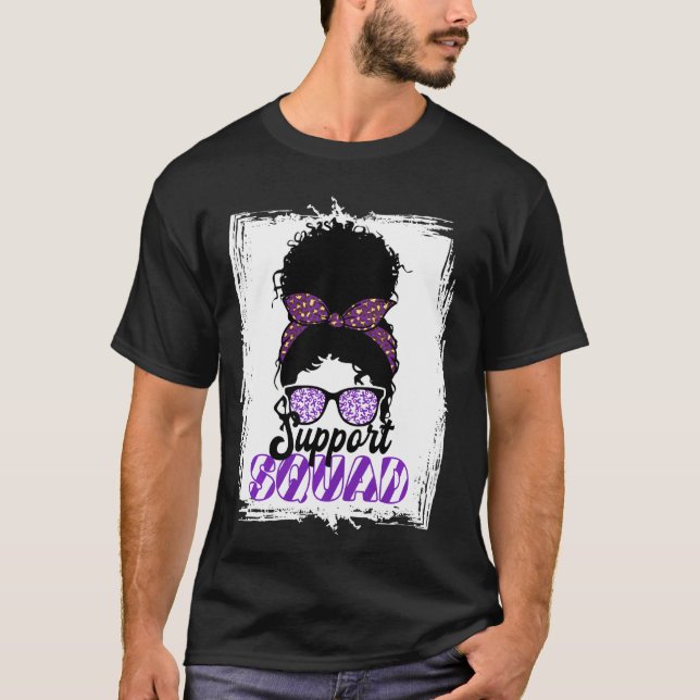 Camiseta Esquadrão de Suporte I Venda Lupus Eritematoso Sis (Frente)