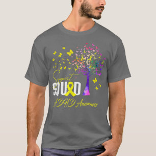 Camiseta Esquadrão De Suporte Para Sensibilização Do Adhd