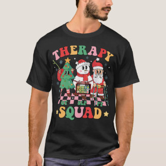 Camiseta Esquadrão De Terapia De Natal Para Ocupar Pt Ocupa