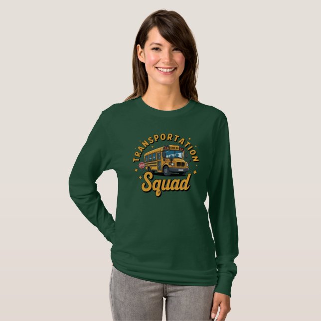 Camiseta Esquadrão de Transporte (Frente Completa)