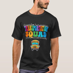 Camiseta Esquadrão De Transporte De Volta Ao Motorista De Ô