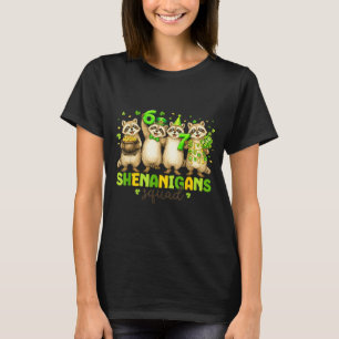 Camiseta Esquadrão de travessuras guaxinim para crianças mu