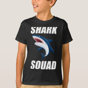 Camiseta Esquadrão de Tubarões Amante de Aquário de Zoológi