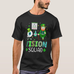 Camiseta Esquadrão De Visão, Rua Optometrista De Leprecha