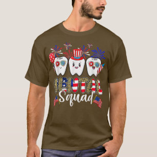 Camiseta Esquadrão Dental Dos Dentes 4º De Julho Co. Assist