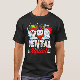 Camiseta Esquadrão Dental Escova de Dentes Dentista Higieni
