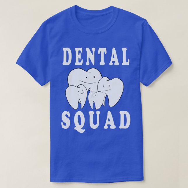 Camiseta Esquadrão dentário 49 (Frente do Design)