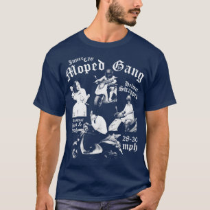 Camiseta Esquadrão dentro da cidade móvel para ciclomotores
