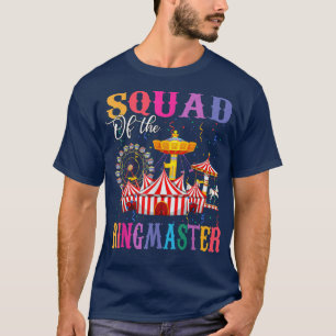 Camiseta Esquadrão do Aniversário Ringmaster Kids Circus Bi