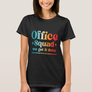 Camiseta Esquadrão Do Escritório Fazemos Vintage De Volta À