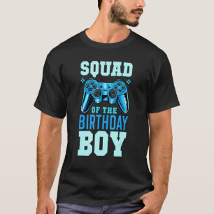 Camiseta Esquadrão Do Garoto De Aniversário Que Corresponde