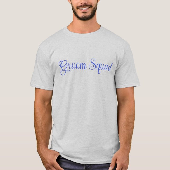 Camiseta Esquadrão do Groom (Frente)