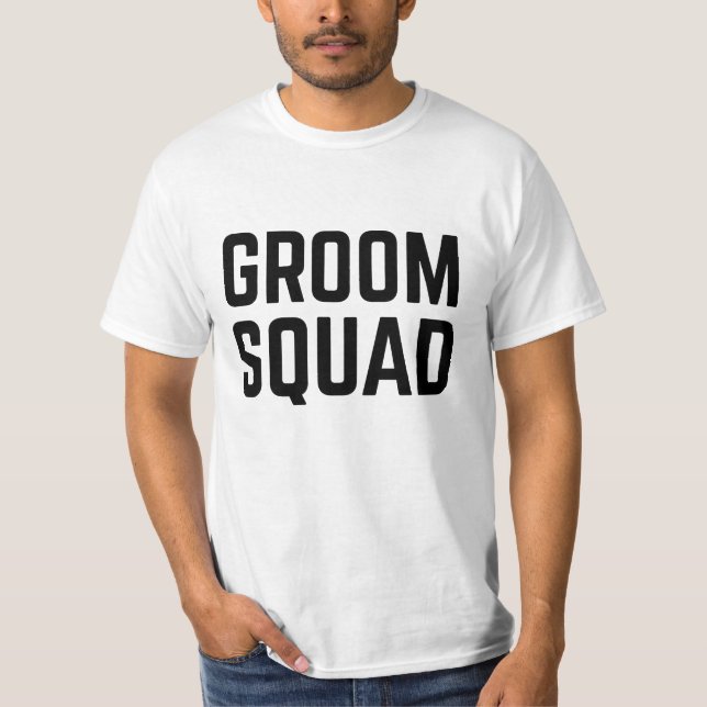 Camiseta Esquadrão do Groom (Frente)