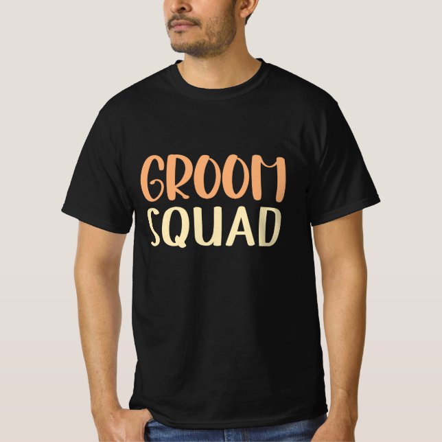 Camiseta Esquadrão do Groom (Frente)