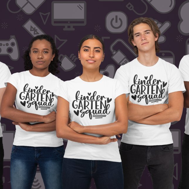 Camiseta Esquadrão do infantário divertido com o nome do pr (Criador carregado)