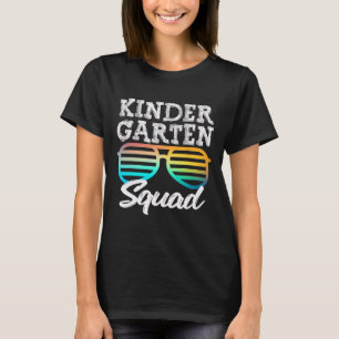 Camiseta Esquadrão Do Jardim De Infância Pulsa Crianças Div