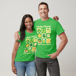 Camiseta Esquadrão do Leprechaun Sortudo