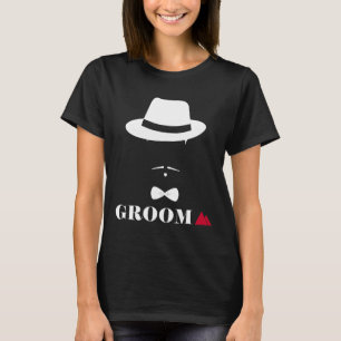 Camiseta Esquadrão do Noivo Acompanhantes do Noivo Anel Fes