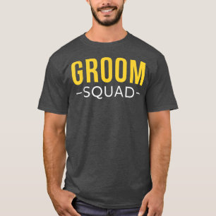 Camiseta Esquadrão do Noivo Correspondente à Festa de Despe