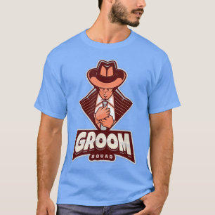 Camiseta Esquadrão do Noivo Despedida de Solteiro Elegante