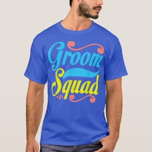 Camiseta Esquadrão do Noivo Festa de Despedida de Solteiro