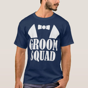 Camiseta Esquadrão do Noivo Festa de Despedida de Solteiro 