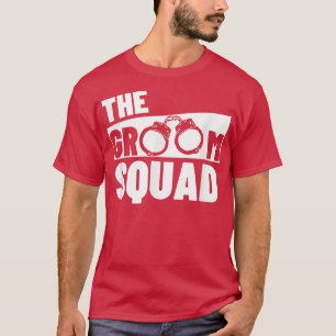 Camiseta Esquadrão do Noivo Festa de Despedida de Solteiro 