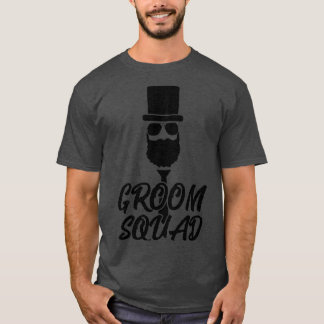 Camiseta Esquadrão do Noivo Festa de Despedida de Solteiro 
