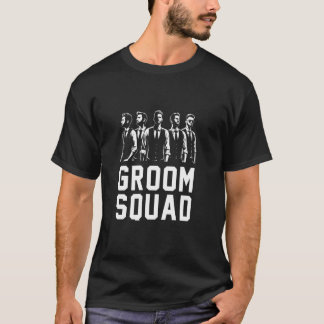 Camiseta Esquadrão do Noivo Padrasto Festa de Solteiro Equi