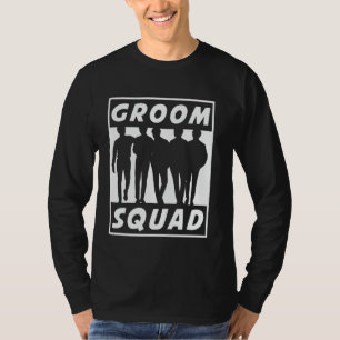 Camiseta Esquadrão do Noivo Pré-Casamento dos Amigos da Fes