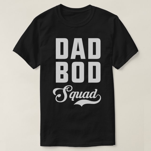 Camiseta Esquadrão do pai (Frente do Design)