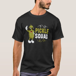 Camiseta Esquadrão do Picles Crianças Engraçado Pepino Fofo
