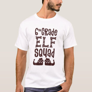 Camiseta Esquadrão Elf de 6 Grau Correspondente à Professor