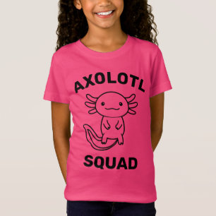 Camiseta Esquadrão engraçado e fofo de Axolote para festa e