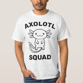 Camiseta Esquadrão engraçado e fofo de Axolote para festa e