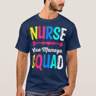 Camiseta Esquadrão Gestor de Casos de Enfermeiro do Esquadr