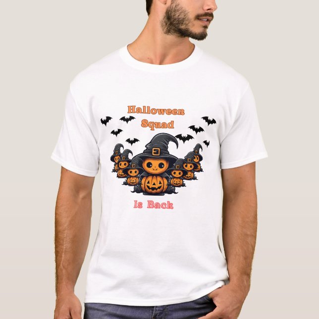 Camiseta Esquadrão Halloween (Frente)