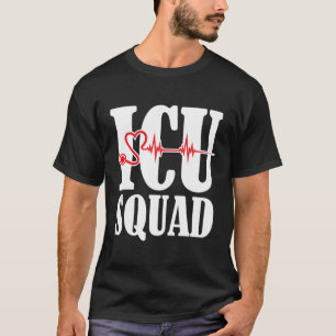 Camiseta Esquadrão Icu Enfermeiro Icu