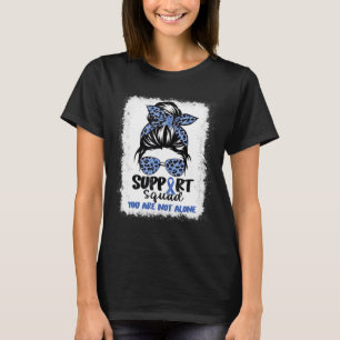 Camiseta Esquadrão Laço Desfeito Guerreiro Azul Conscientiz