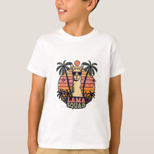 Camiseta Esquadrão legal Retro Llama