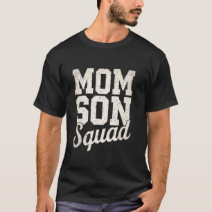 Camiseta Esquadrão Mãe e Filho Dia das Mães Mãe Mamãe e Fil