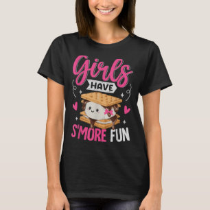 Camiseta Esquadrão Meninas Menores Divertem-Se Mais Gentil 
