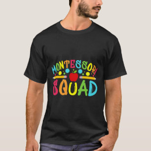 Camiseta Esquadrão Montessori Professor Montessori Volta às