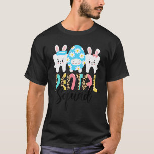 Camiseta Esquadrão Odontológico Coelhinhos Dentes Fofos Ass