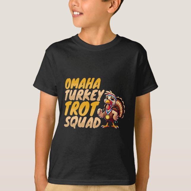 Camiseta Esquadrão Omaha Turkey Trot (Frente)