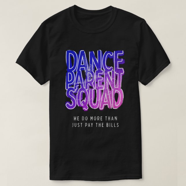 Camiseta Esquadrão Pai da Dança (Frente do Design)
